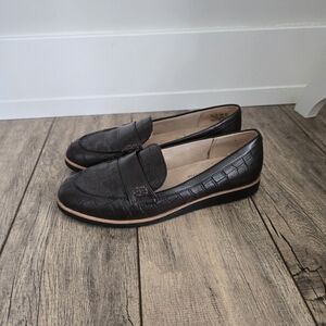 Life Stride Womens Zee Brown Slip On Loafers Size 6.5m